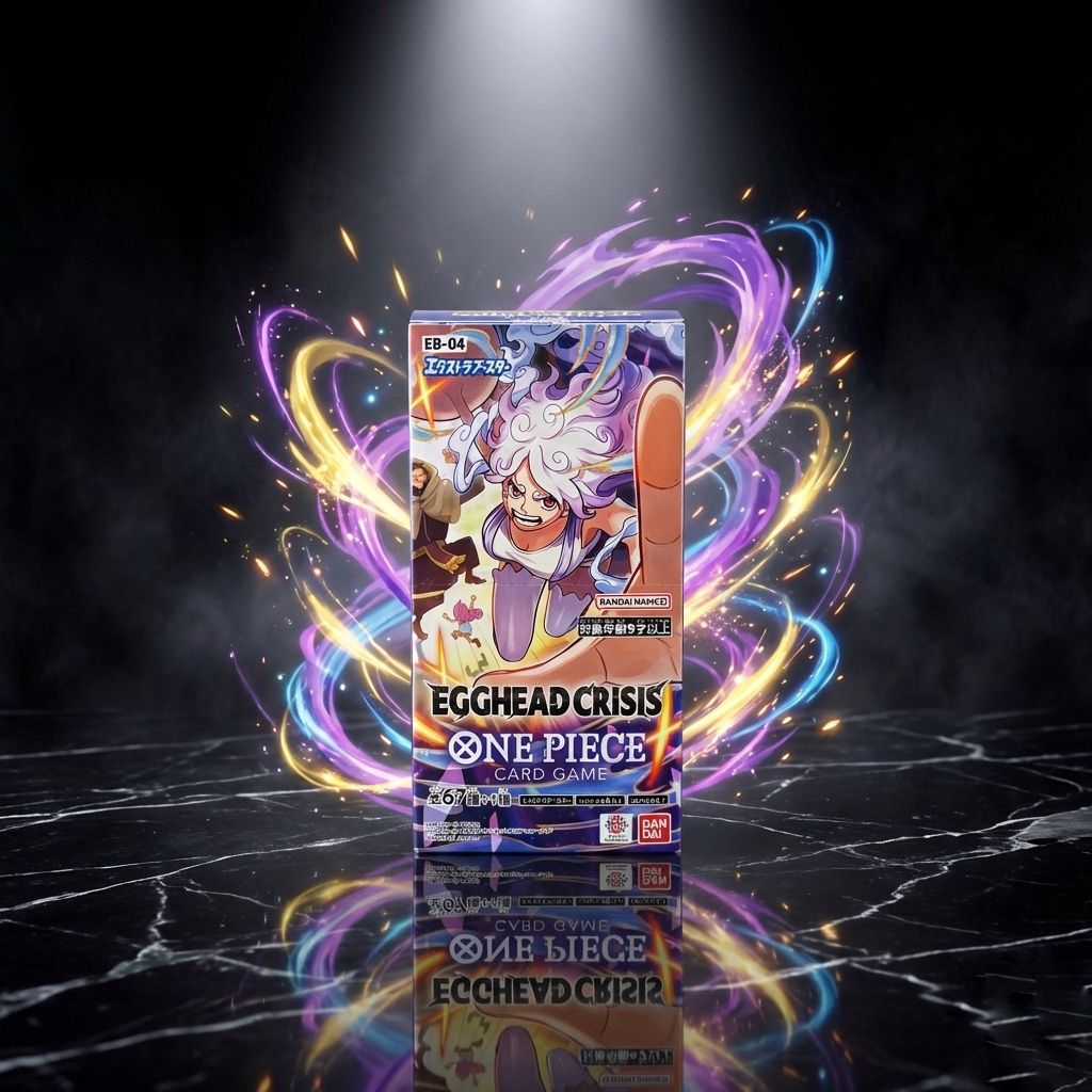 one piece 04 booster box [Japanese] Card Game EB04 Egghead Crisis keeping your rare booster boxes vibrant and mint for years One Piece Card Game Kingdom