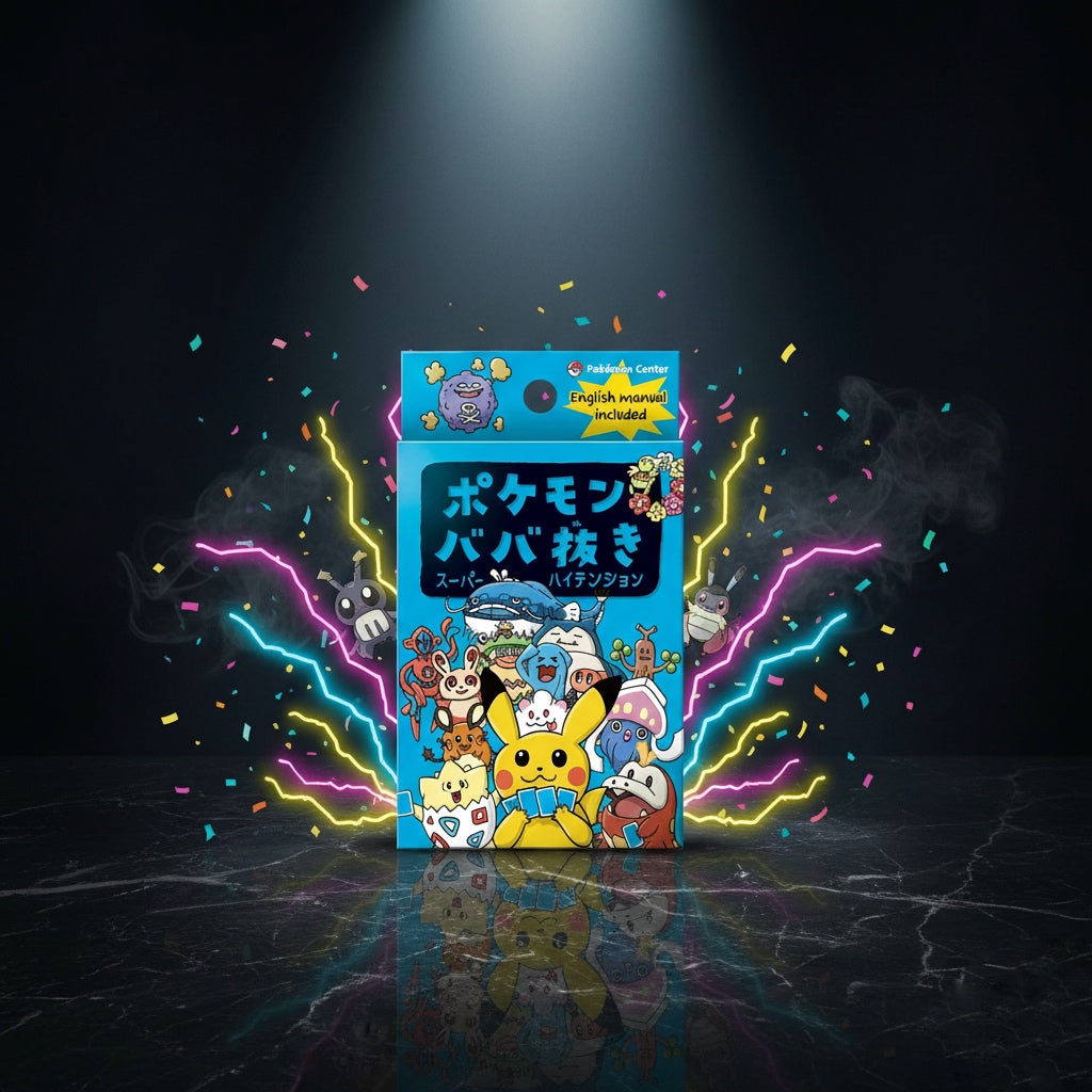 Pokemon Center Old Maid Card Deck v2 - Babanuki: Super High Tension