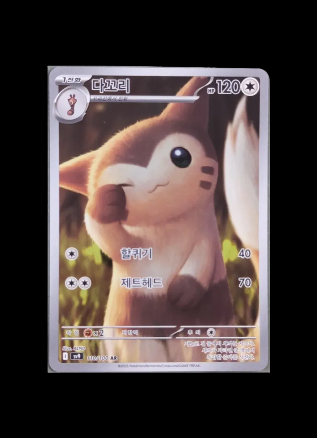 Furret AR #110/100 (KR)